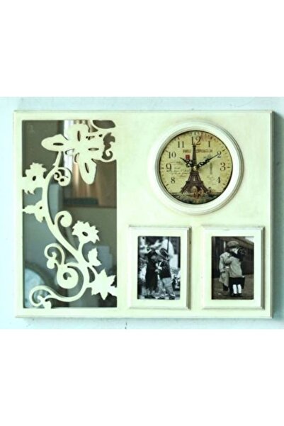 MBA Kitchen Clocks Series – Themed Wall Clock with Mb Photo Frame |   Decorative Wooden Wall Clock