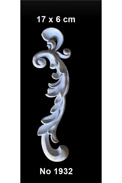 DERYA DESİNG ART Paintable Flexible Sconce No:1932 Wood, Furniture Renovation 9x3,5cm