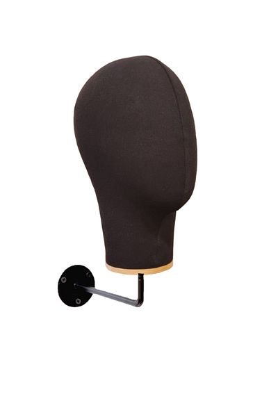 Manken İstanbul Wall Mounted Fabric Covered Accessory Mannequin Hat Manikin Wig Mannequin