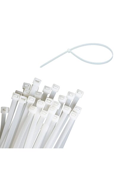 BAK BEĞEN AL TAYEM 100 Adet Cırt Kelepçe Plastik Kablo Bağı 2.5 Mm 100 Mm