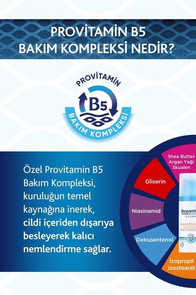Bepanthol Derma Nemlendirici ve Besleyici Spf 25 Kuru ve Hassas Ciltler Için 50 ml