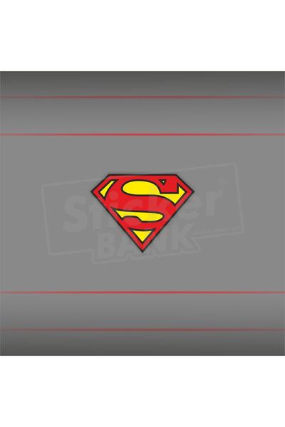 Sticker Bank Araba Sticker Süpermen Sticker