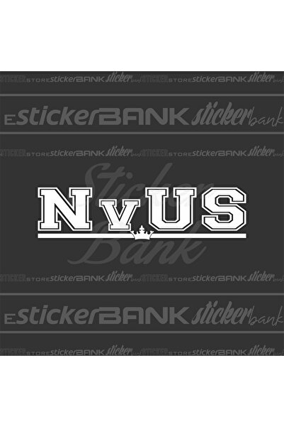 Sticker Bank ملصق سيارة NVUS
