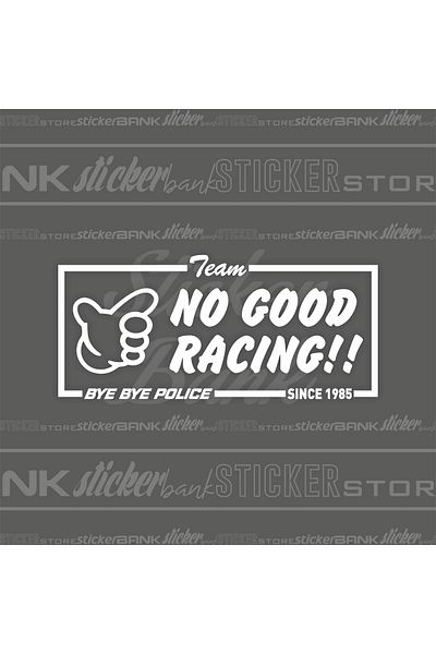 Sticker Bank ملصق سيارة سباق لا جيد