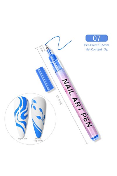 Born Pretty 0.5mm 3d Naıl Art Graffıtı Pen ( Tırnak Dekorasyon Çizim Kalemi )
