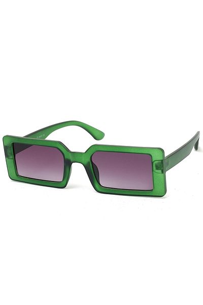 Di Caprio Women's Rectangular Retro Sunglasses