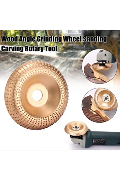 Depolife Ahşap Törpü Eğe Disk 100mm Kuksa Tabak Oval Oyma Açılı Taşlama Diski...