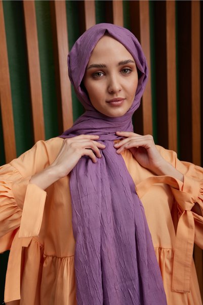 Julia Lauren Women's Bamboo Shawl Lilac - 05