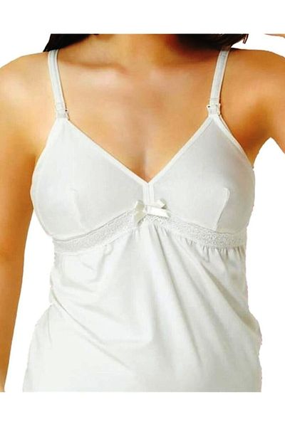 by İGP Γυναικείο Μονό Θηλασμού Μητρότητας White Modal
