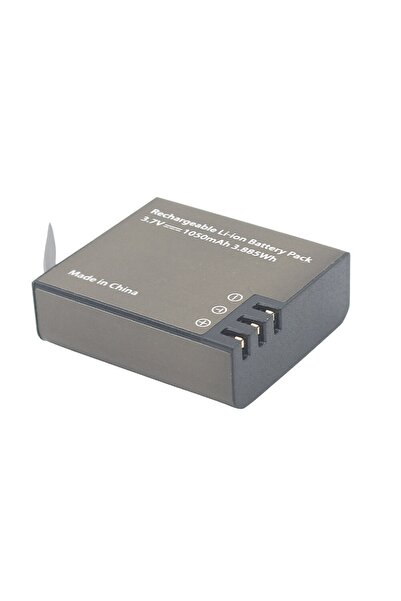 SIGHTZER 2 Adet Pg1050 Batarya Eken Aksiyon Kamera Bataryası 3.7v 1050mah 3.885wh