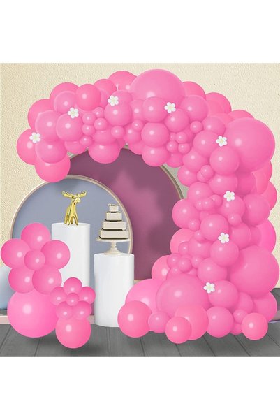Janissary 10 Adet Pembe Balon Iç Mekan, Dekorasyon, Doğum Günü Partisi