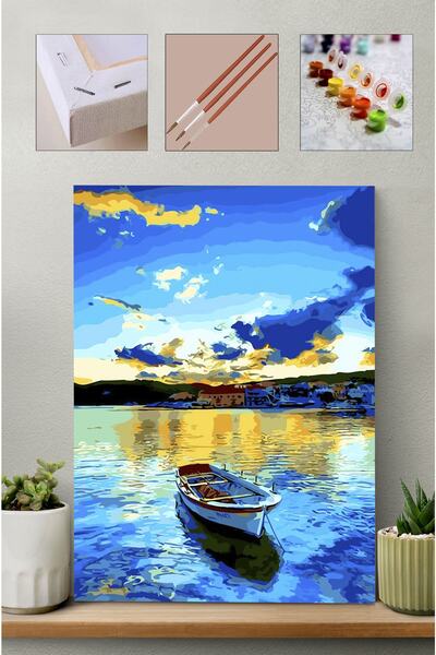 Carmen Sayılarla Boyama Seti - Sandal