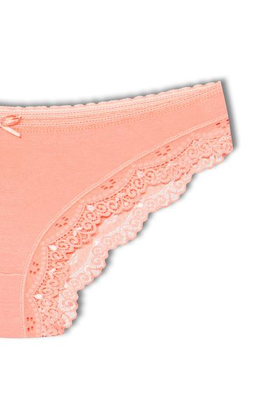 HNX Κομψό λαστιχένιο εσώρουχο Lace Salmon
