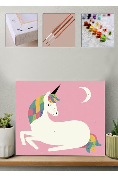 Carmen Sayılarla Boyama Seti - Unicorn
