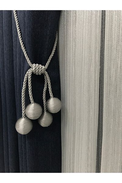 Erdoğanlar Koza Modern Wrapped 4 Ball Bracelet Garnish Tactical String Ceiling Curtain Accessory 1 Piece