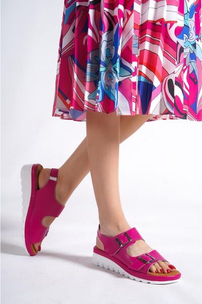 Taran Agnes Double Buckle Comfort Sandals