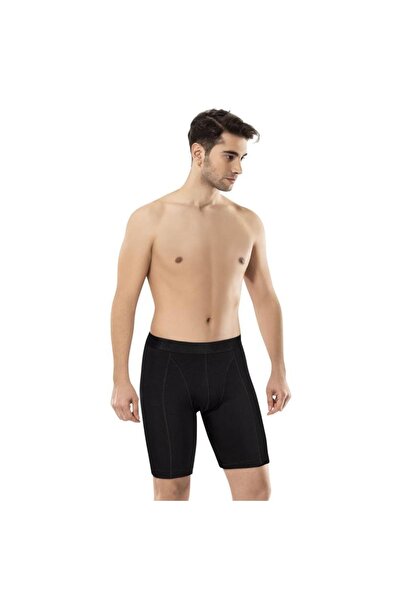 Miraç Boxer pentru bărbați Anıt 1276 din bumbac pieptănat Lycra Super Soft Long