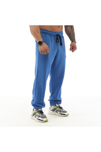 Big Sam Skinny Leg Blue Winter Comfortable Sweatpants 1036