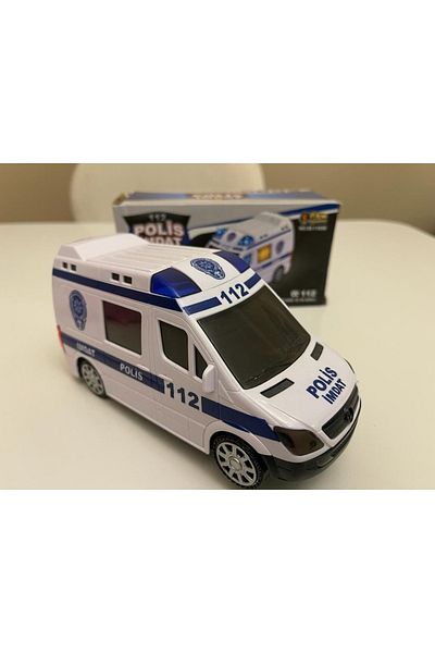 u-toys سيارة الشرطة مع الصوت