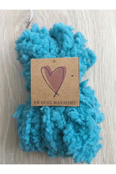 Makromİps Σχοινί Macrame (10 μέτρα) Main Lamb Kuzucuk βελούδινο αρκουδάκι πολλαπλών χρήσεων Hobby Rainbow Rope