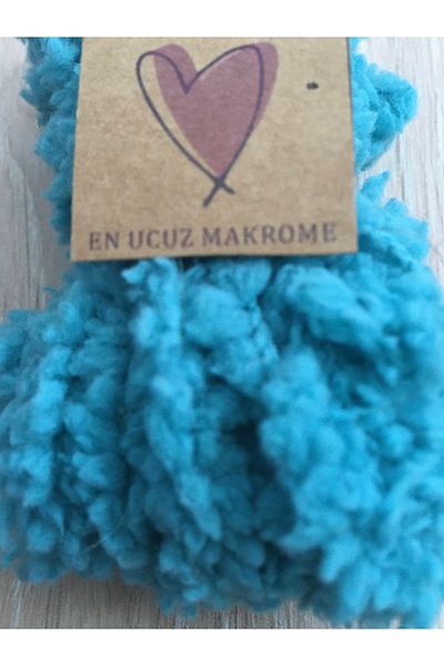 Makromİps Σχοινί Macrame (10 μέτρα) Main Lamb Kuzucuk βελούδινο αρκουδάκι πολλαπλών χρήσεων Hobby Rainbow Rope
