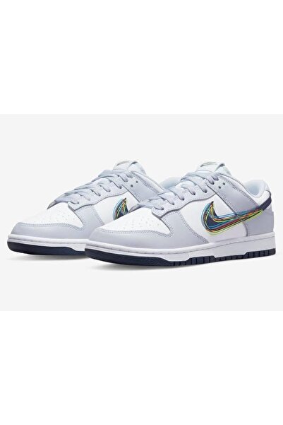 Nike Dv6482-100 Dunk Low 3d Swoosh Sneakers Erkek Spor Ayakkabı