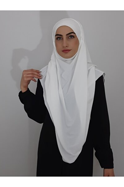 erasra class Sufle Hazır Baglamalı Büyük Esarp Hijap Hac Umre Icin Uygundur Sandy Kumas Ekru Renk