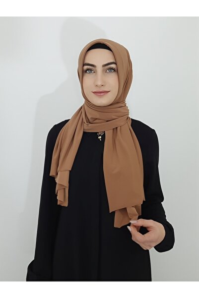 erasra class Έτοιμο Πρακτικό Σάλι Sandy Fabric Camel Χρώμα