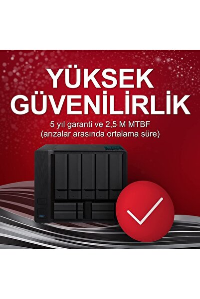 Gate Sea Ironwolf Pro, 12 Tb, Kurumsal Nas Dahili Sabit Disk Hdd – Cmr 3,5”, Sata 6 Gb/sn, 7200 Devir