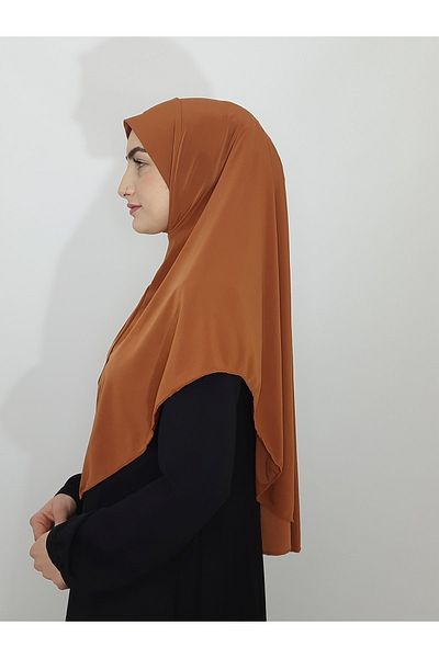 Ayselcehobi Prayer Cloth Holder Ready Large Scarf Suitable for Hajj and Umrah Hıjap Malaysia Model Tile