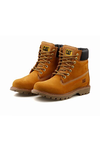 Caterpillar Γάτα 015μ 101377   Ανδρικές καθημερινές μπότες Clovis Honey Nubuck 015m 101377 -κλόβις-μέλι-νουμούκ Καφέ