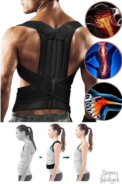 OverPazar Upright Posture Corset Upright Posture Corset Apparatus for Men to Stand Upright