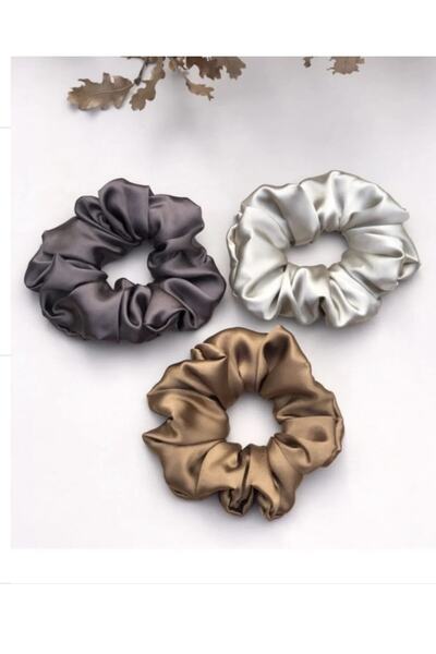 MAKSESUAR Ženski KSNUMKS-Piece Satin Hair Elastic Buckle Set