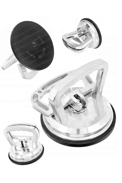 PROXTECH Premium Yüksek Kalite Cam Fayans Kaldırma Metal Alüminyum Tekli Cam Fayans Taşıma Vantuz 30-35 Kg