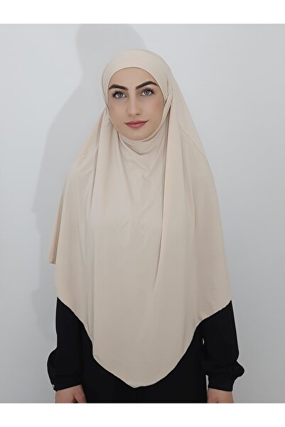 nazenin export وشاح كبير مربوط جاهز للرضاعة مناسب للحج والعمرة من القماش الرم...