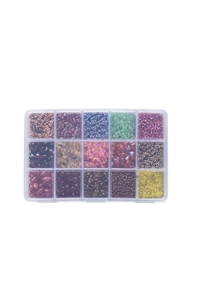 e tuhafiye 15’li Organizer Kutulu Takı-aksesuar Hobi Seti