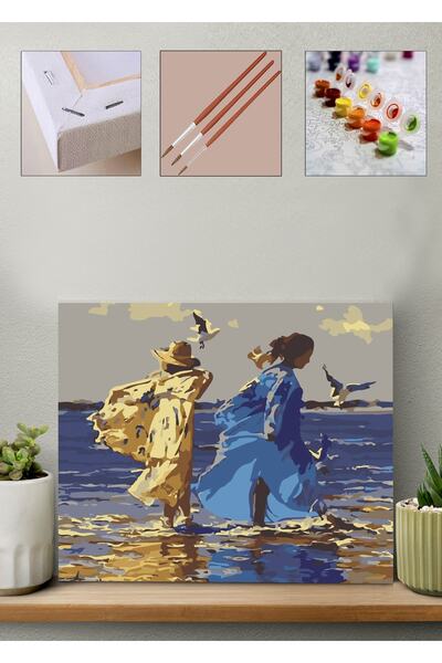 Carmen Sayılarla Boyama Seti - Sahilde Çocuklar