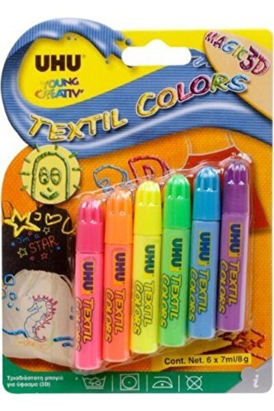 Uhu Textıl Yapıştırıcı 6 lı
