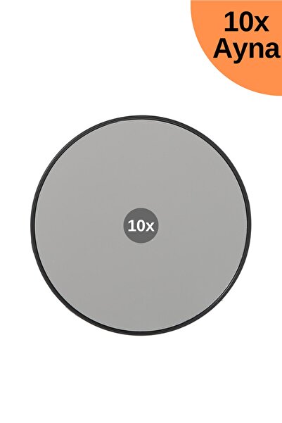 Grau 10x Büyüteçli Vantuzlu Kaş, Sivilce, Siyah Nokta Aynası (normal Görüntüy...