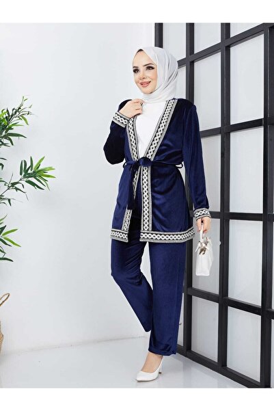 MÇmoda Γυναικείο βελούδινο κοστούμι