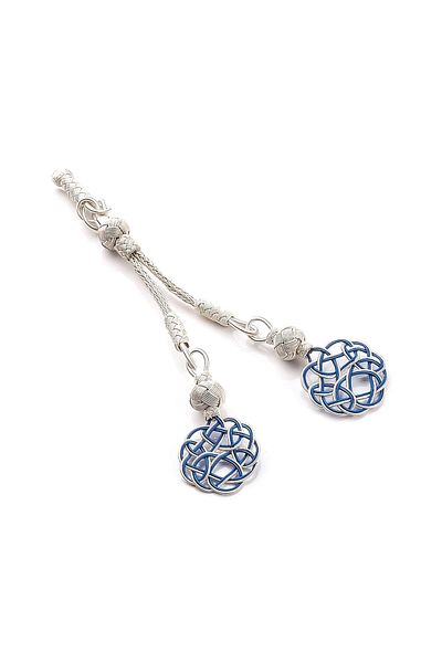 TESBİHCİBABA Shams Model Tasseled Kazaz Prayer Beads - Hand Knitted Double