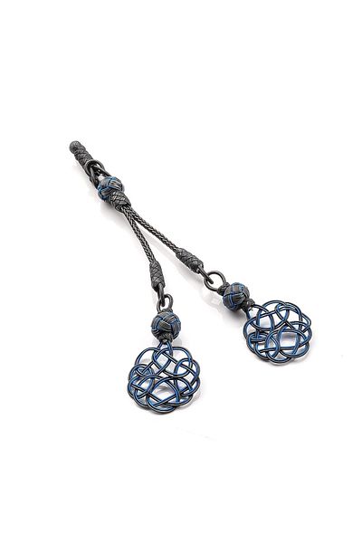 TESBİHCİBABA Shams Model Tasseled Double Kazaz Rosary