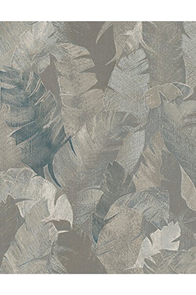 Ravena Kahkashan 202201-4 Yaprak Desenli Duvar Kağıdı