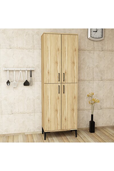 Kalender Dekor Rose-4 Çok Amaçlı Mutfak Dolabı