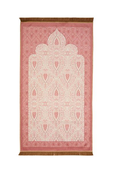 Bursa İpek Powder Velvet Rug Prayer Rug