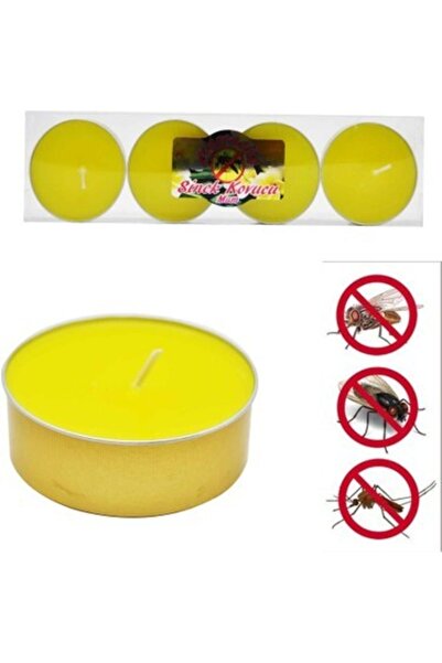 Genel Markalar Sinek Kovucu Mum 8'li Tealight Sarı