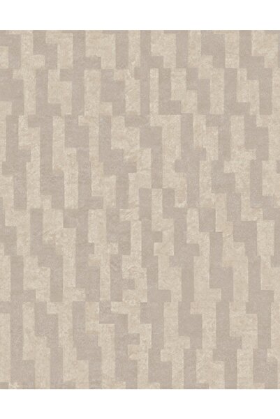 Ravena Kahkashan 202202-5 Geometrik Kendinden Desenli Düz Sade Duvar Kağıdı