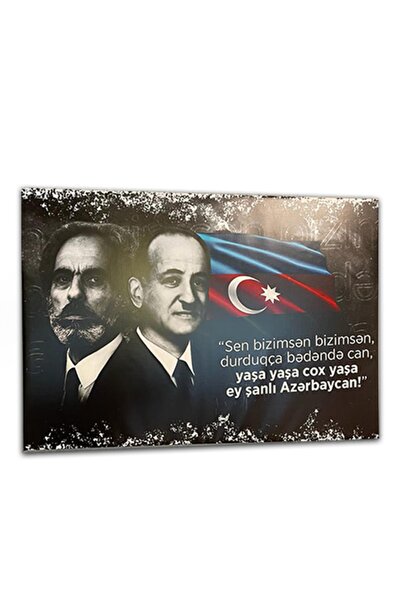 tractorfcstore Resulzade & Elçibey Kanvas Tablo