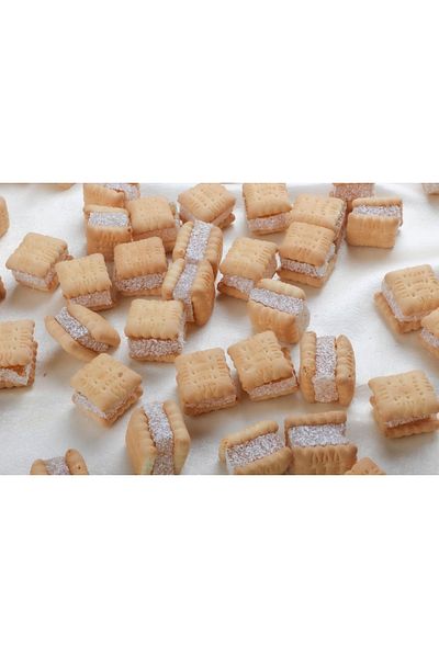 HALUK AYDIN KURUYEMİŞ Mini Biscuit Turkish Delight 500 Gr