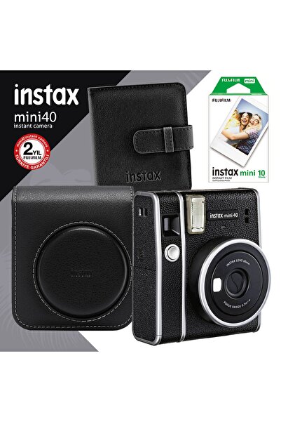 Fujifilm Instax Mini 40 Fotoğraf Makinası ve Hediye Seti 2